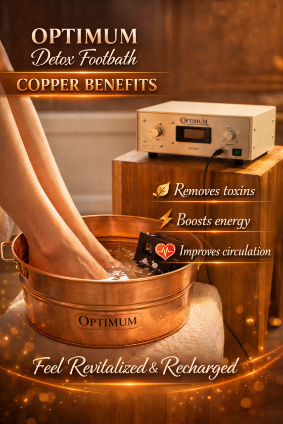 Benefits of the Optimum Detox Footbath